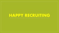 Happy Recruiting SRL