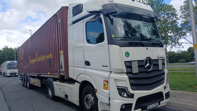 Sofer  de TIR in Europa 