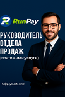 Руководитель отдела продаж платежных услуг