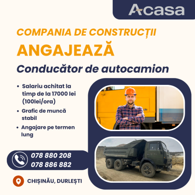 Conducător Autocamion