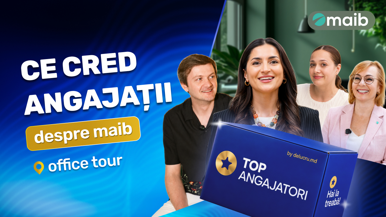  Top Angajatori Office Tour | Cum e să lucrezi la maib