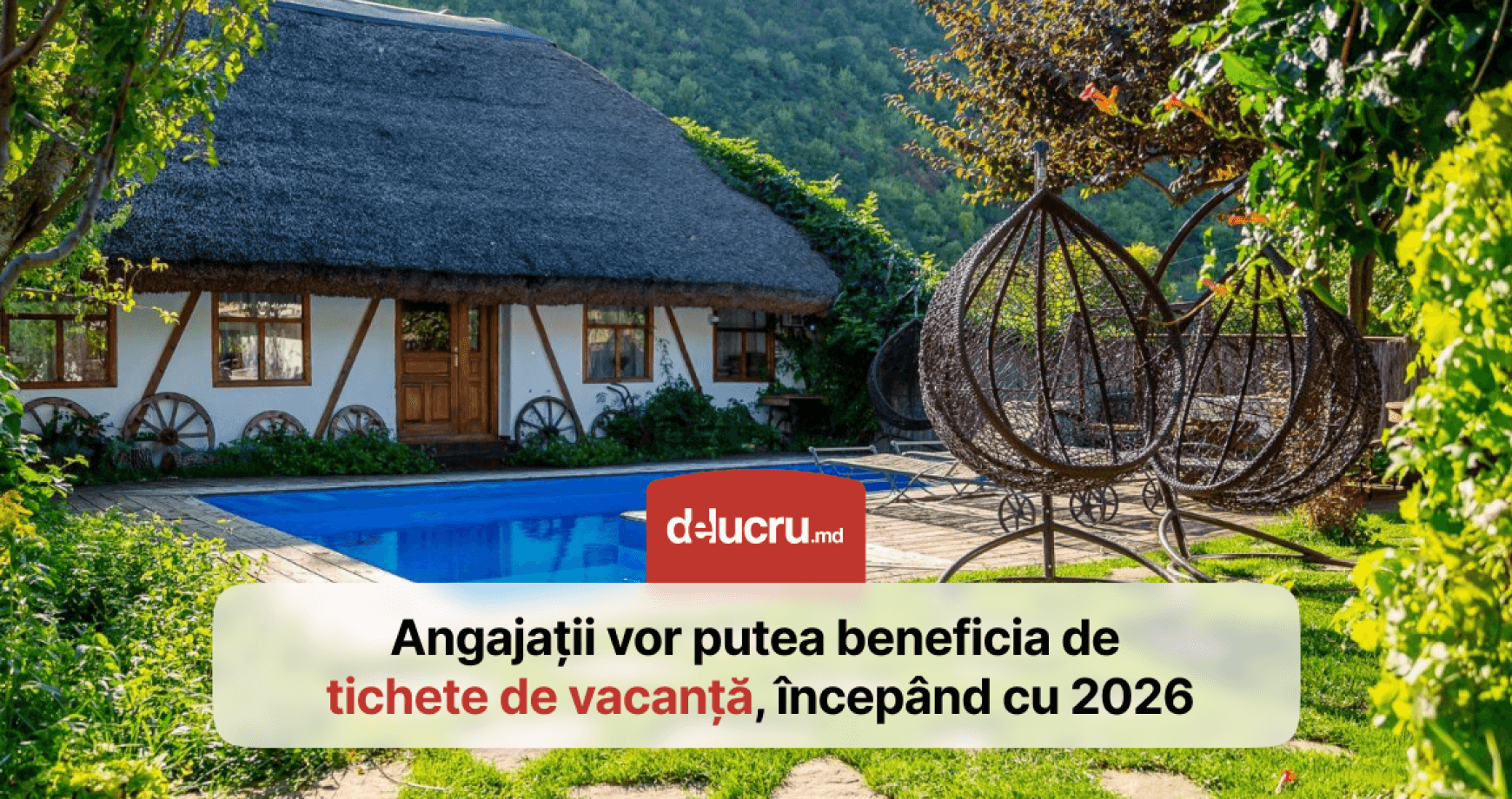 Vacanțe plătite de angajator în Moldova: Tichetele de vacanță vor intra în vigoare din 2026