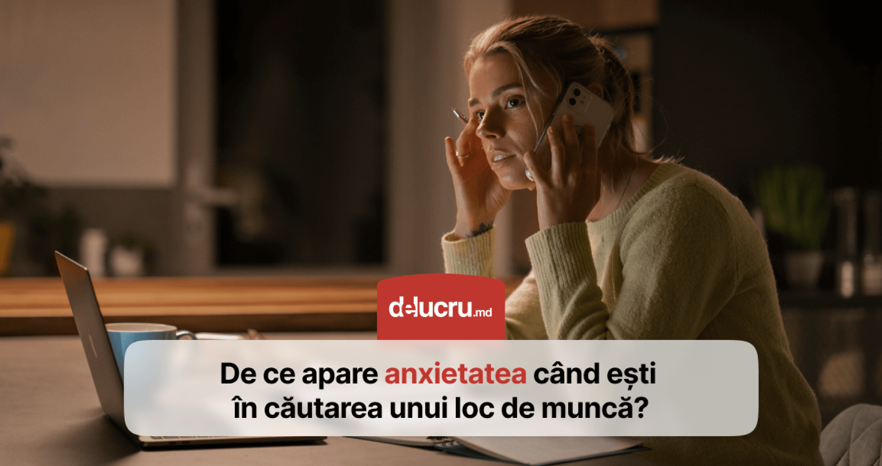 Anxietatea asociată cu procesul de căutare a unui loc de muncă