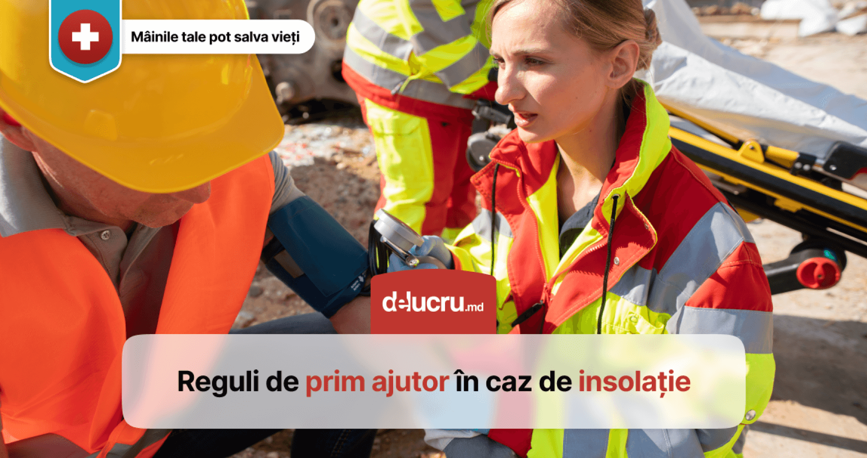 Cum trebuie să acționezi dacă un coleg suferă de insolație?