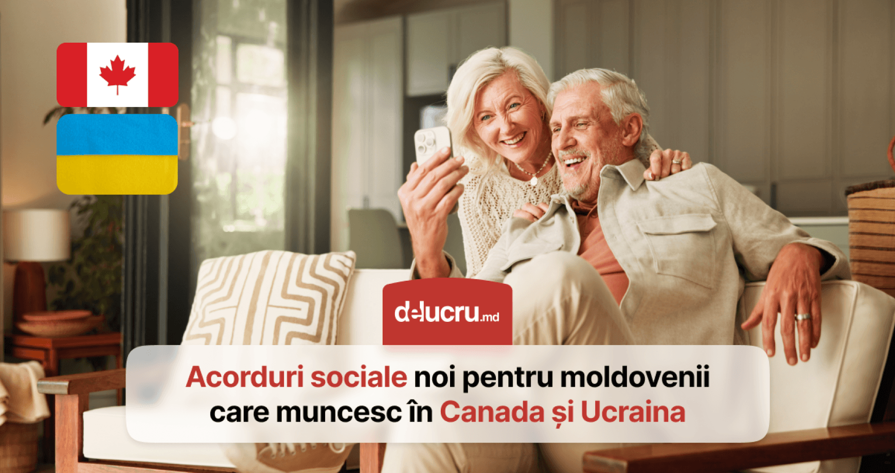 Pensii pentru moldovenii care lucrează în Canada și Ucraina 