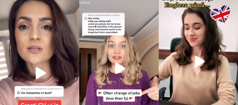 5 conturi de TikTok care te pot ajuta să-ți găsești un job bun