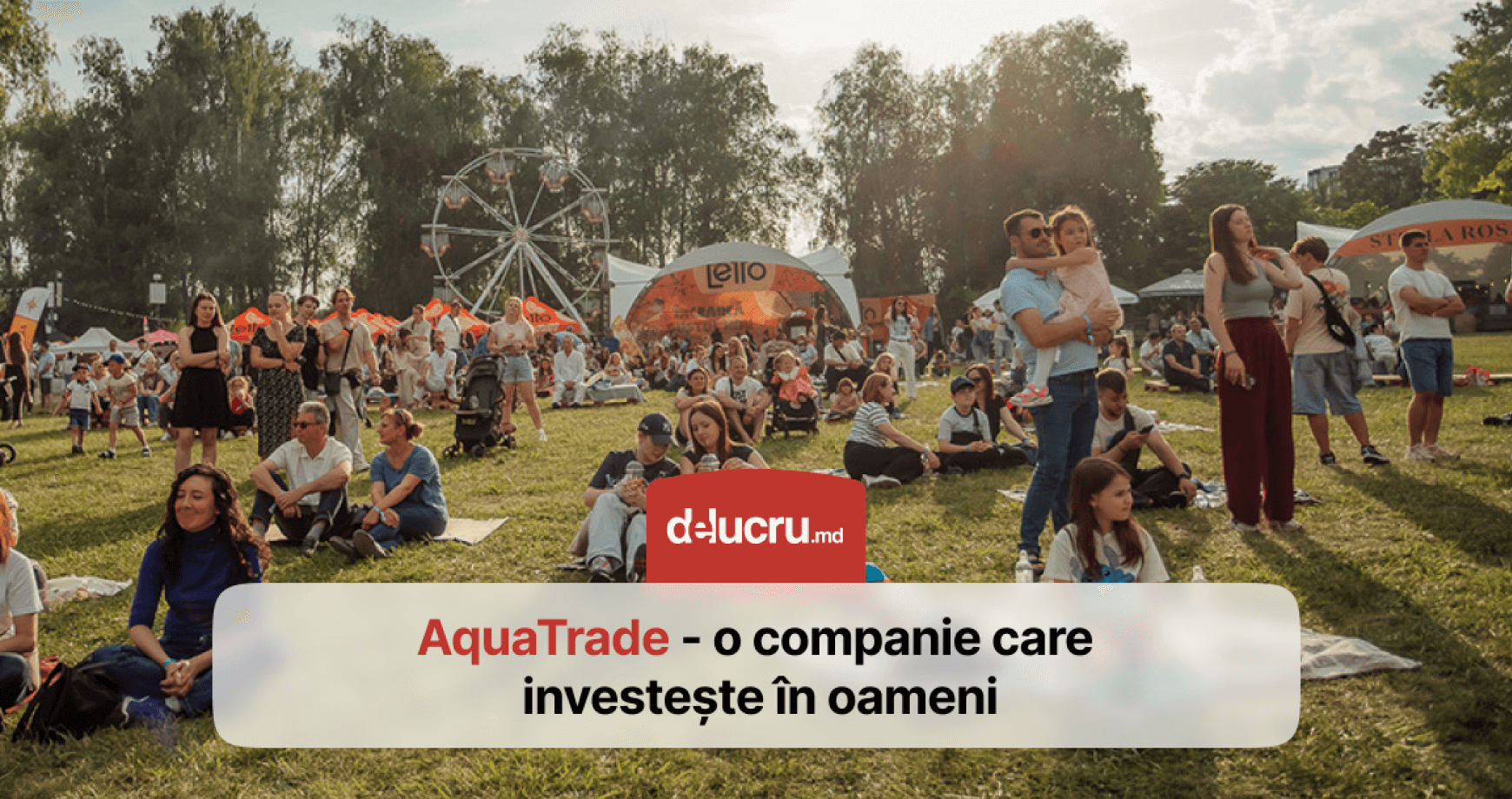 AquaTrade – un angajator care creează experiențe
