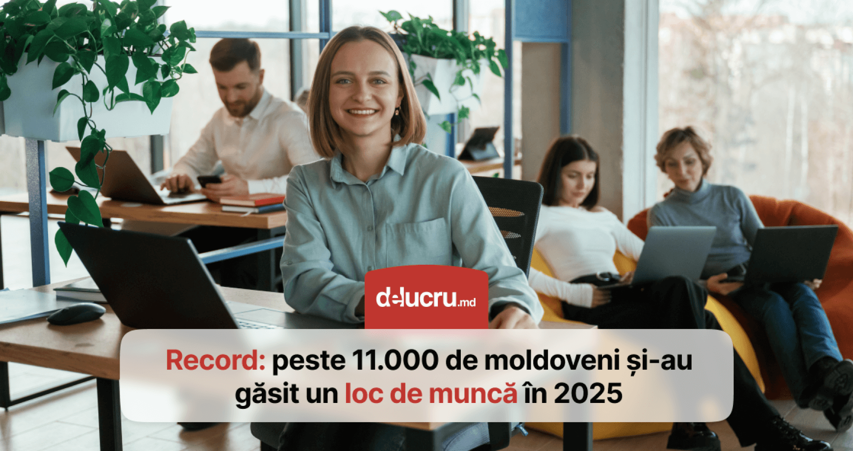 Record după record. Peste 11.000 de persoane, angajate în prima jumătate a anului