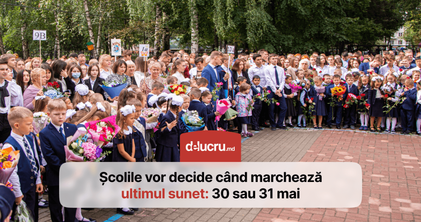 30 sau 31 mai? Școlile vor decide singure când vor încheia anul școlar în acest an
