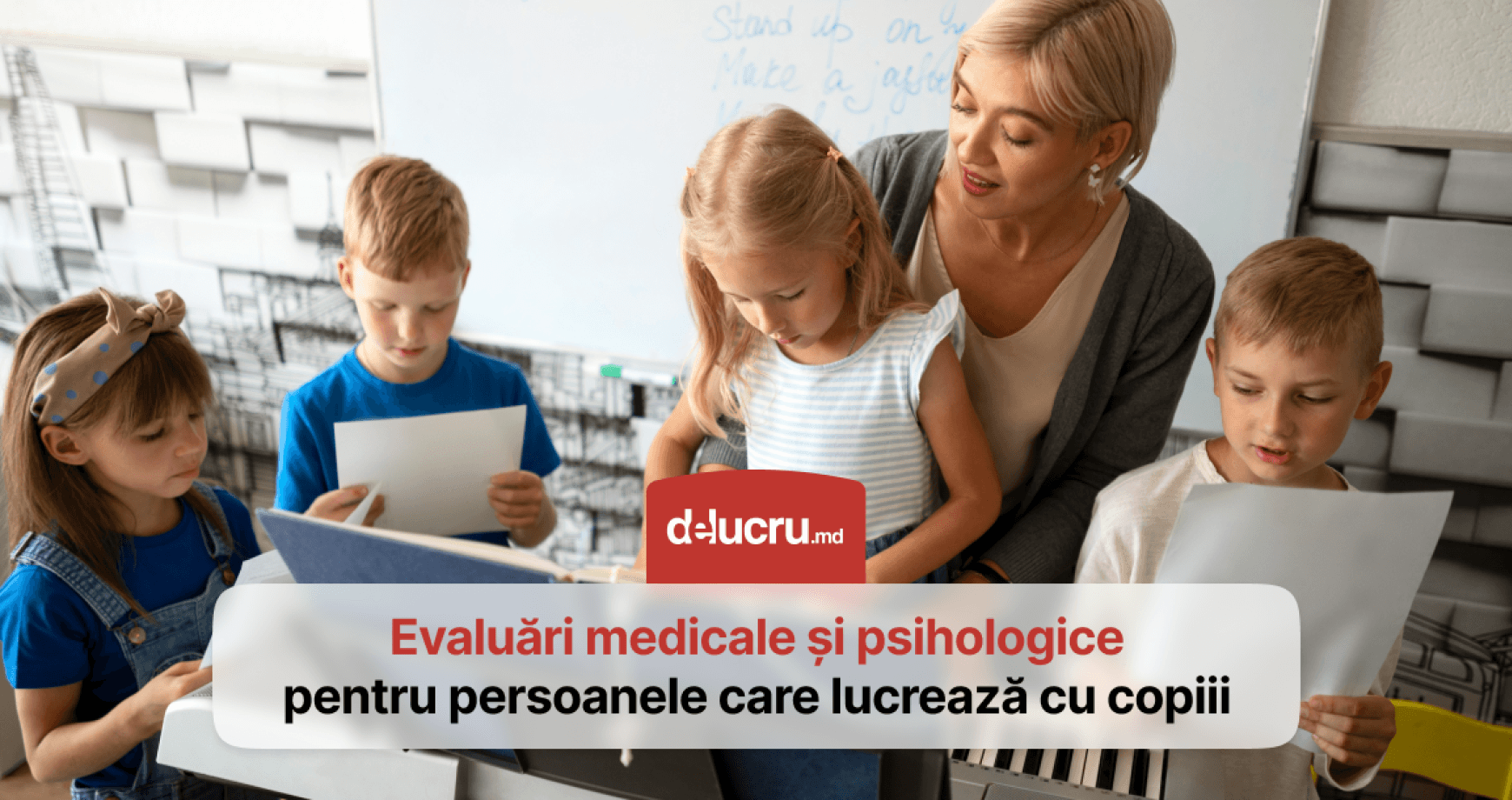 Verificări psihologice pentru angajații care lucrează cu minorii