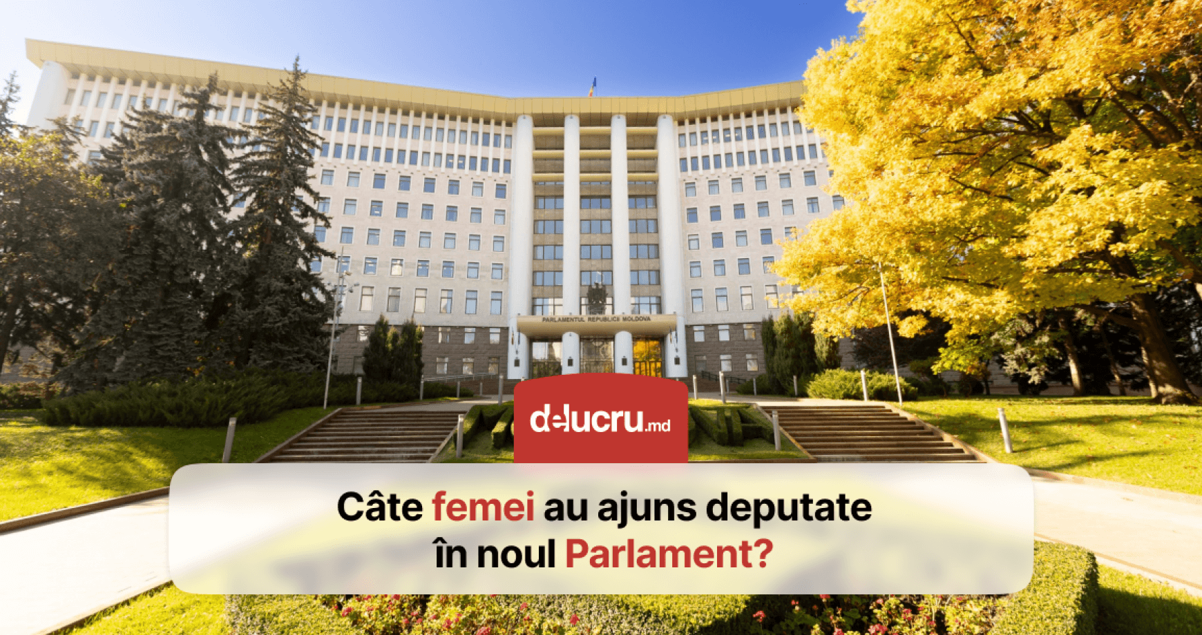 Câte femei vor activa în noul Parlament?