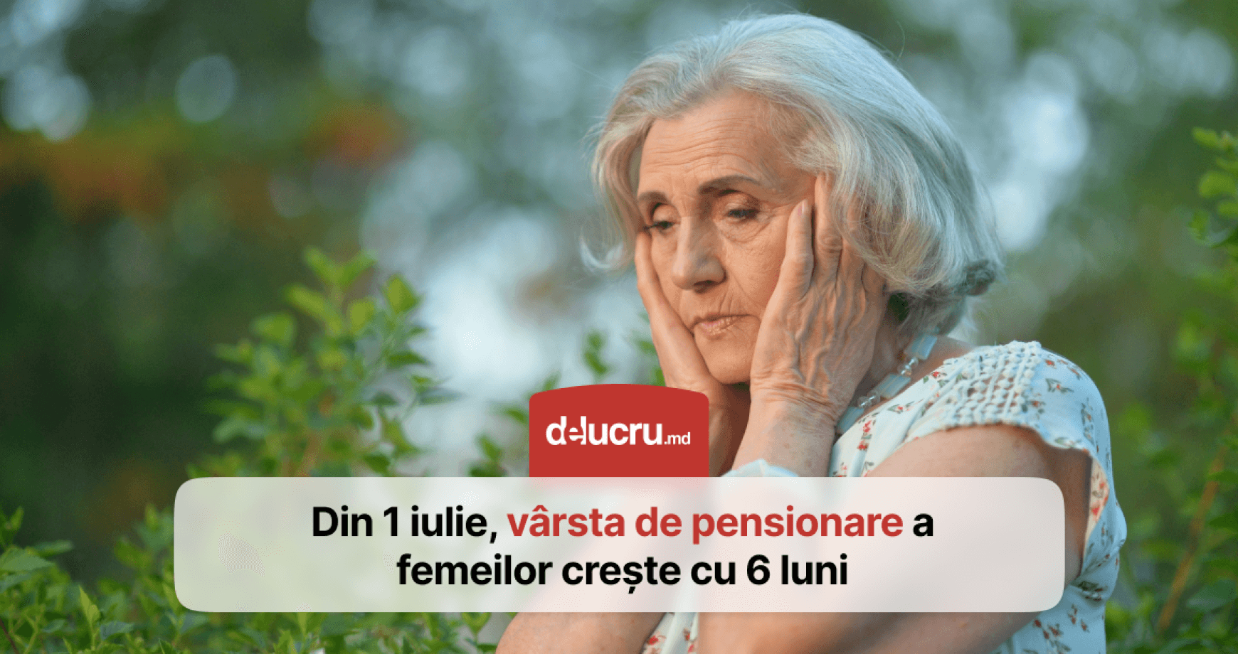 De astăzi, vârsta de pensionare pentru femei crește cu jumătate de an