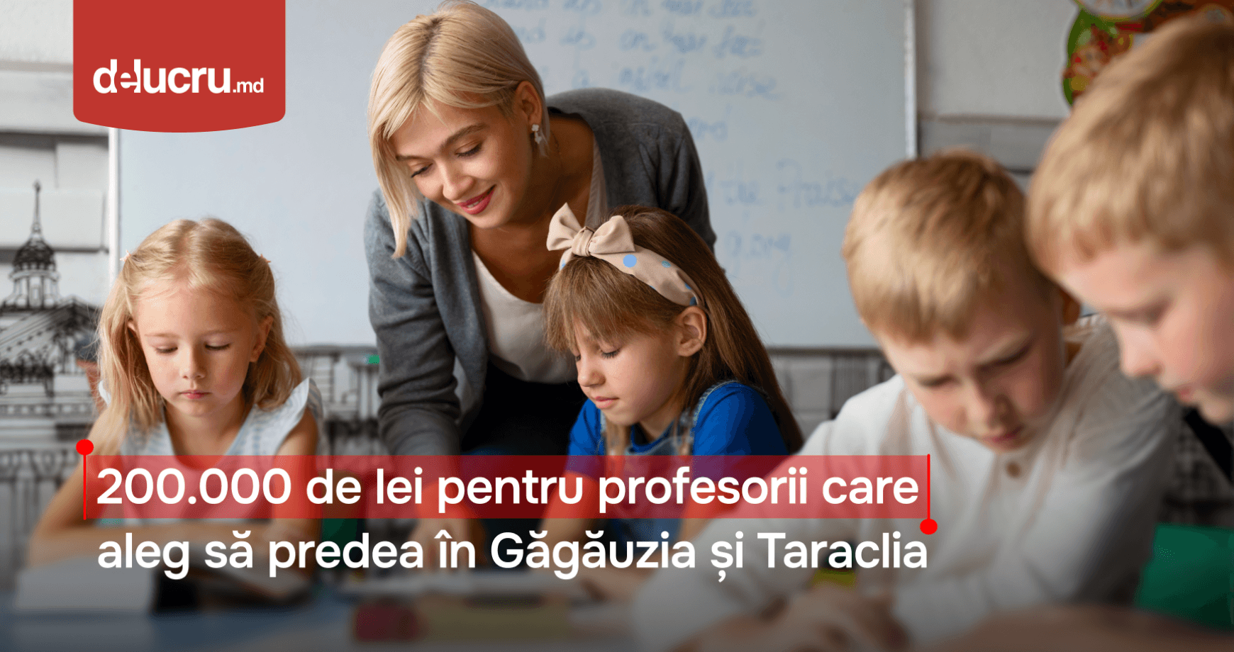 Indemnizații de 200.000 de lei pentru profesorii de limbă română care merg să predea în sudul țării