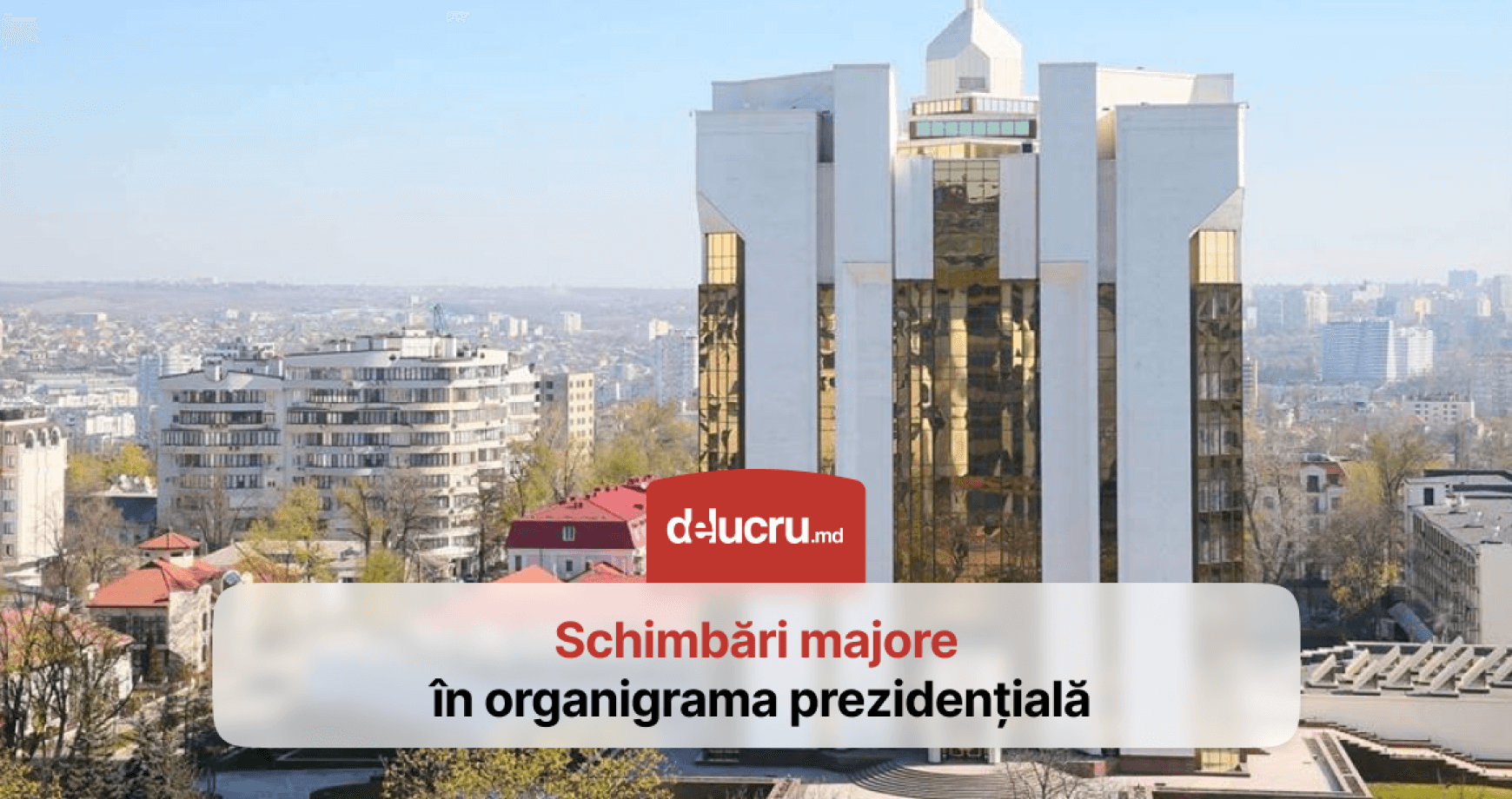 De la 150 la 94. Numărul de angajați din Aparatul Președintelui a fost redus