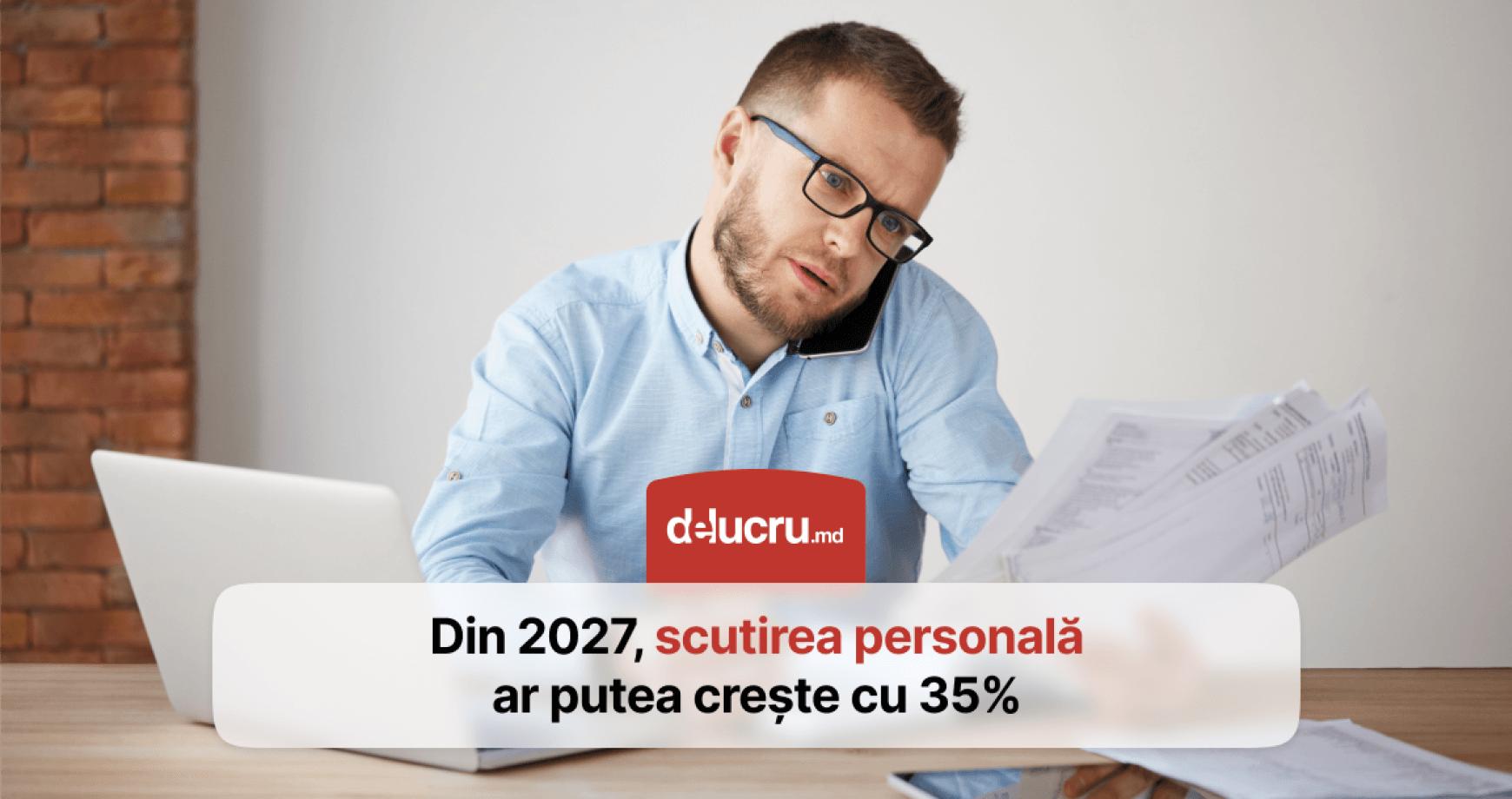 Scutirea personală ar putea crește la 40.000 de lei
