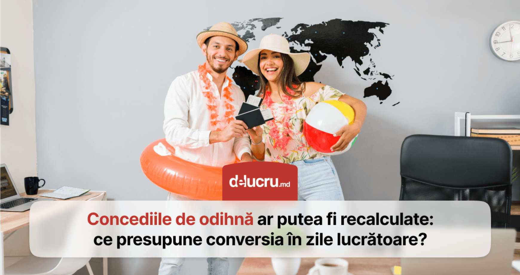 Conversia concediilor de odihnă: de la zile calendaristice la zile lucrătoare