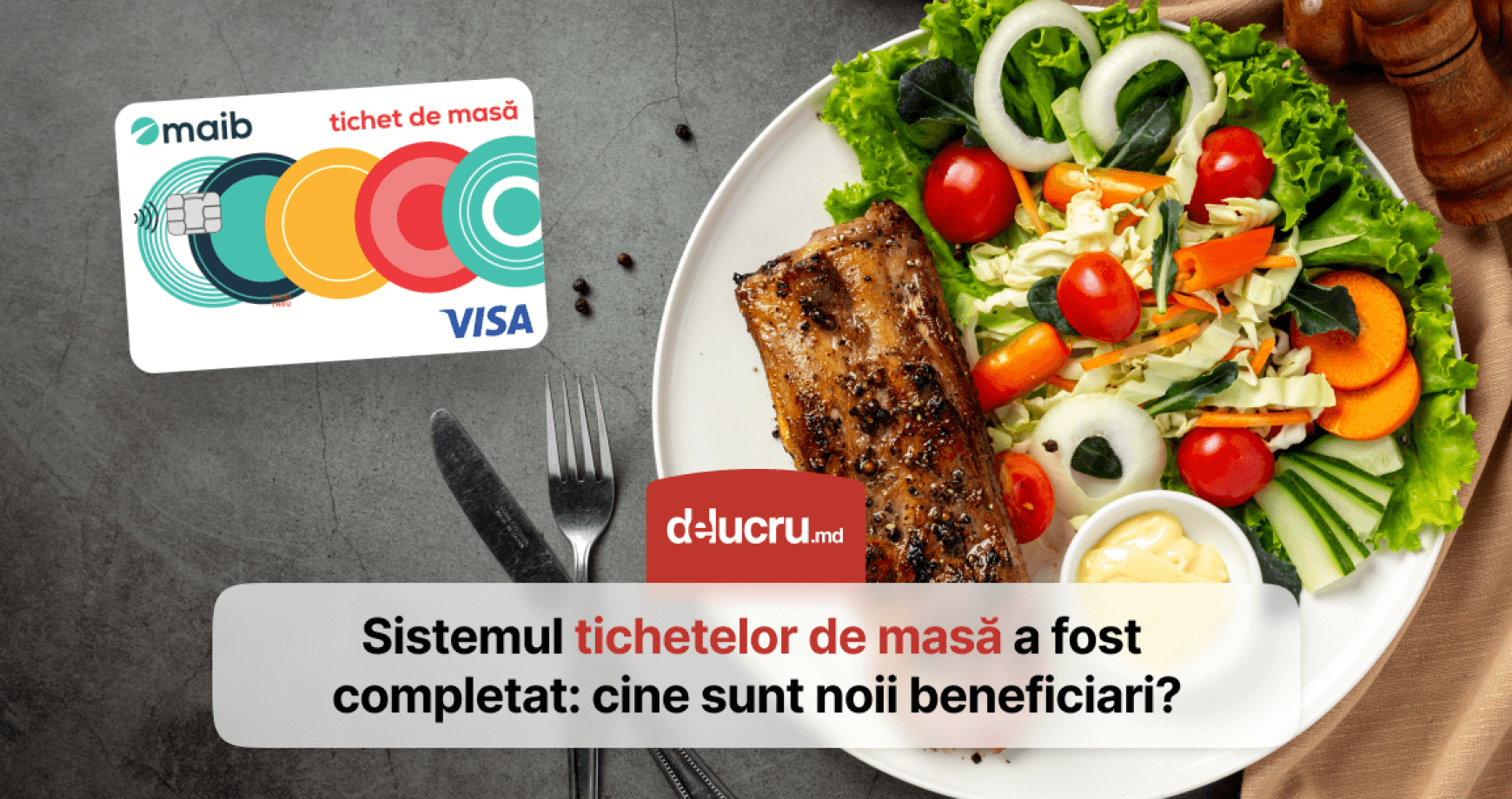 Sistemul tichetelor de masă a fost extins