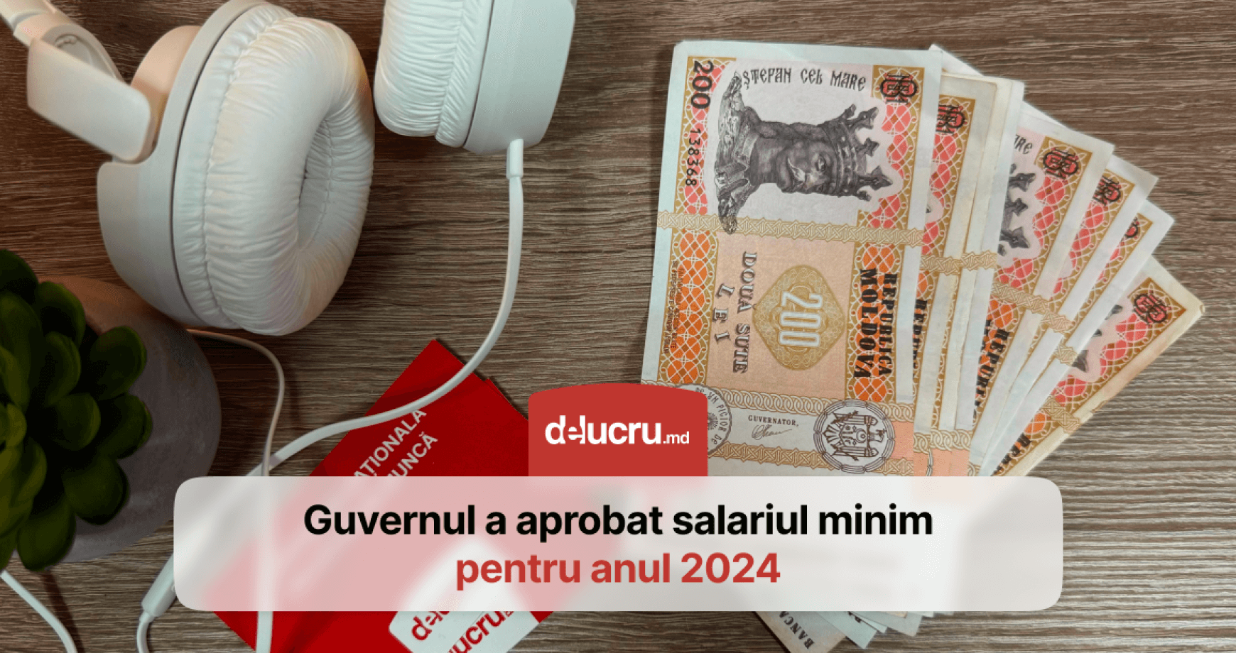 Salariul minim pe economie 2024 în Republica Moldova