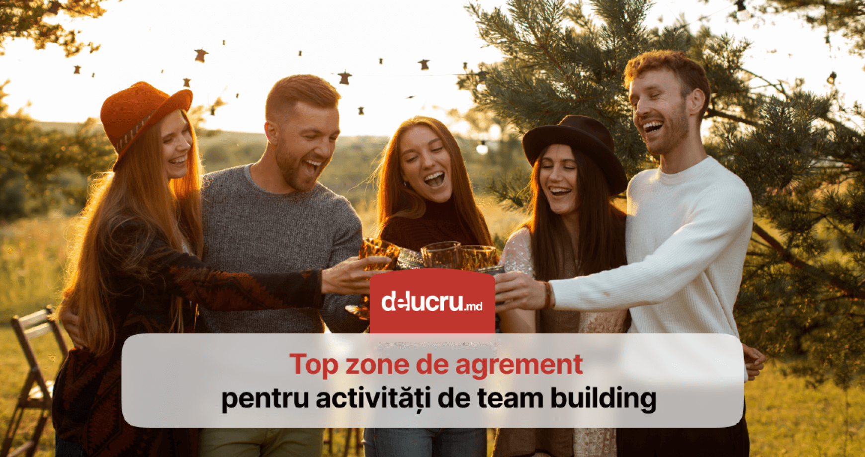 Top zone de agrement pentru activități de team building