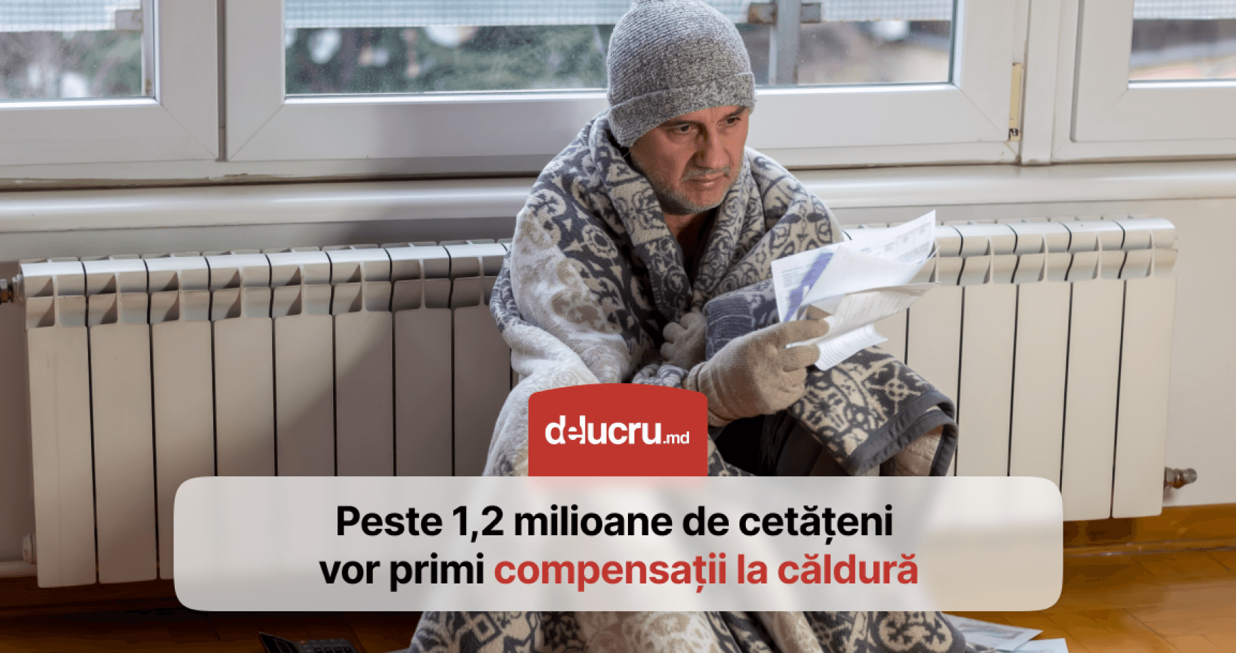 Peste 1,2 milioane de cetățeni vor beneficia de compensații în sezonul rece