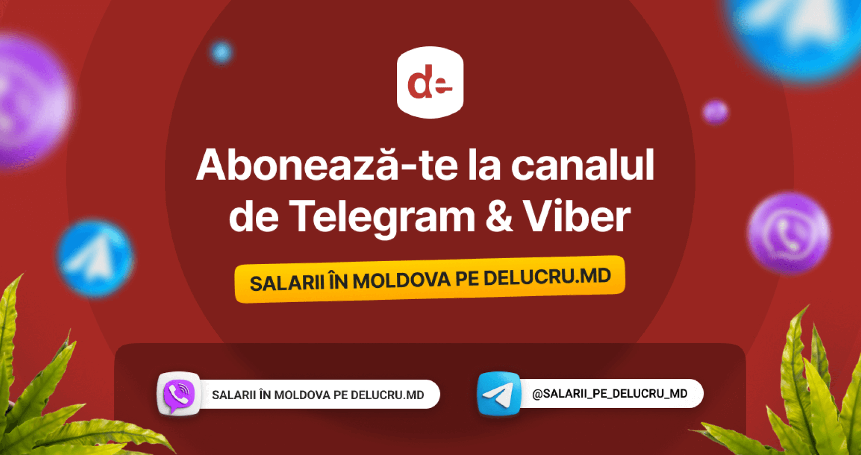 Delucru.md: Locuri de muncă în Chișinău și în toată țara, cu salarii de la 10.000 de lei