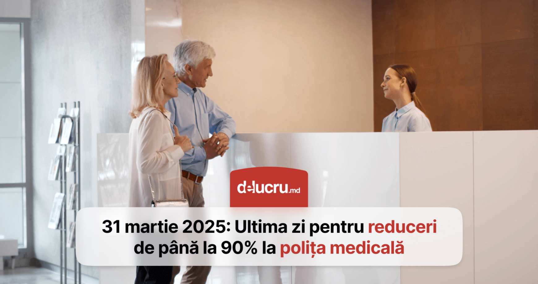 Astăzi este ultima zi în care poți achita polița medicală cu reduceri substanțiale