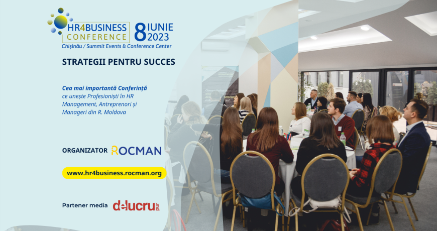 Conferința Hr4business: Strategii pentru succes!