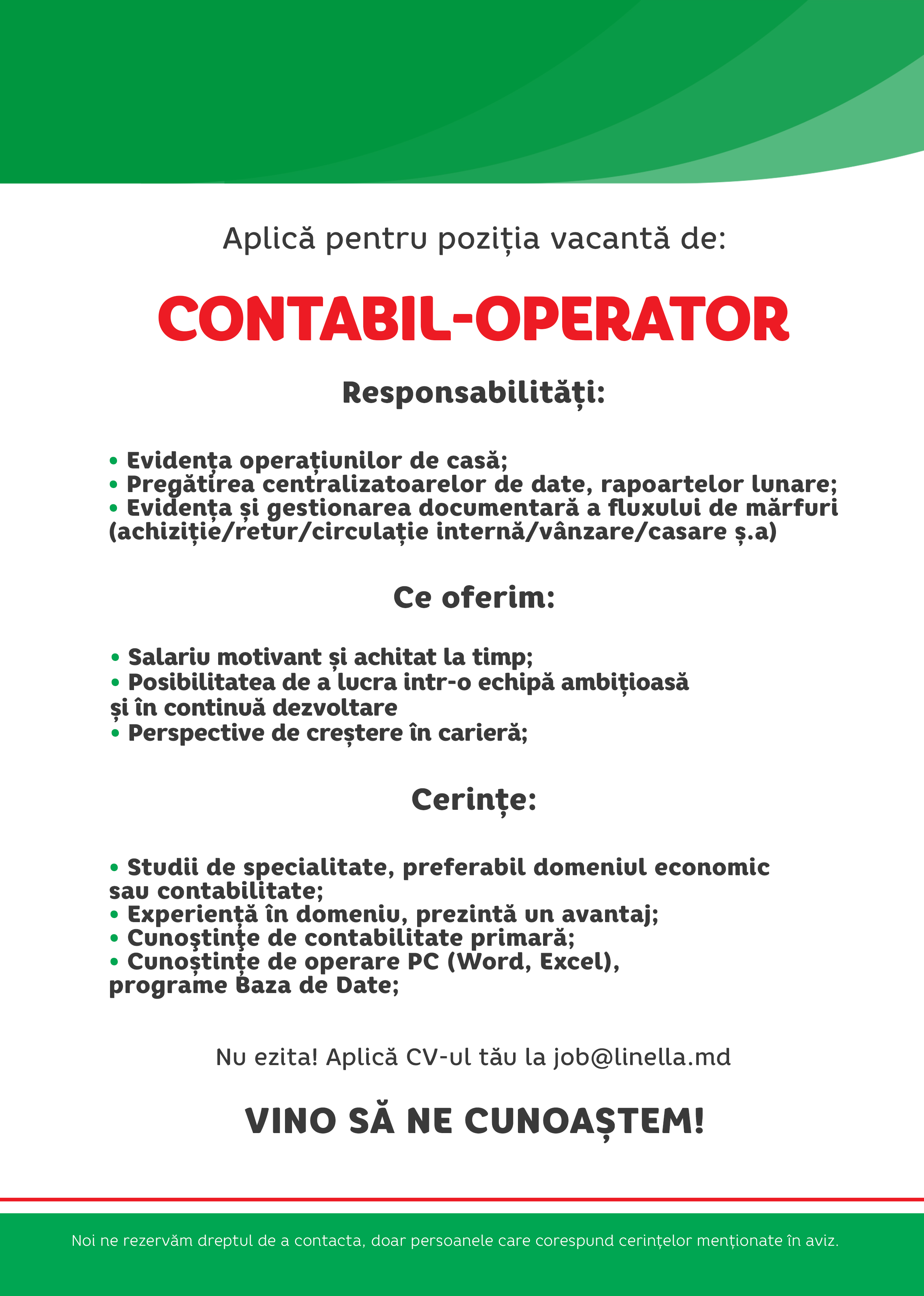 Contabil-Operator