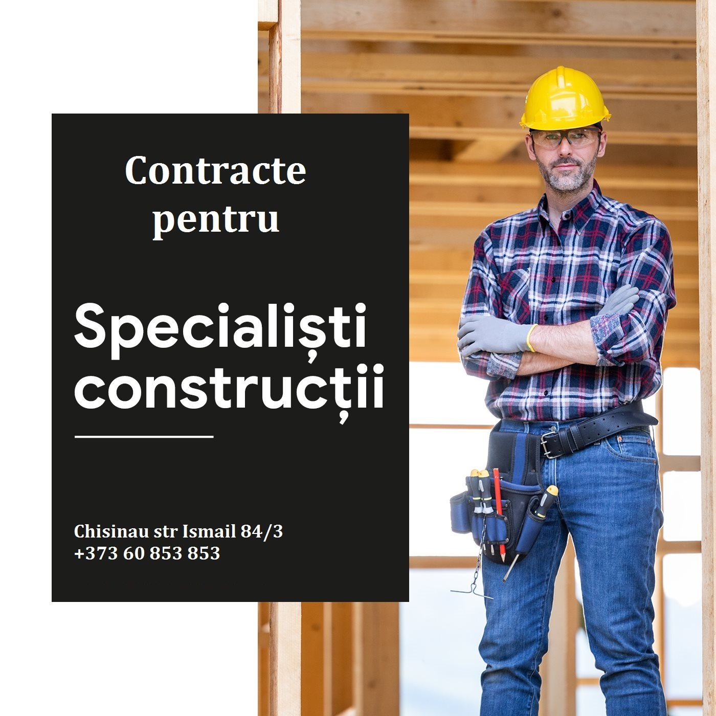 Muncitori in constructie cu Biometric / Contract gratuit / de la 1000 euro / lunar