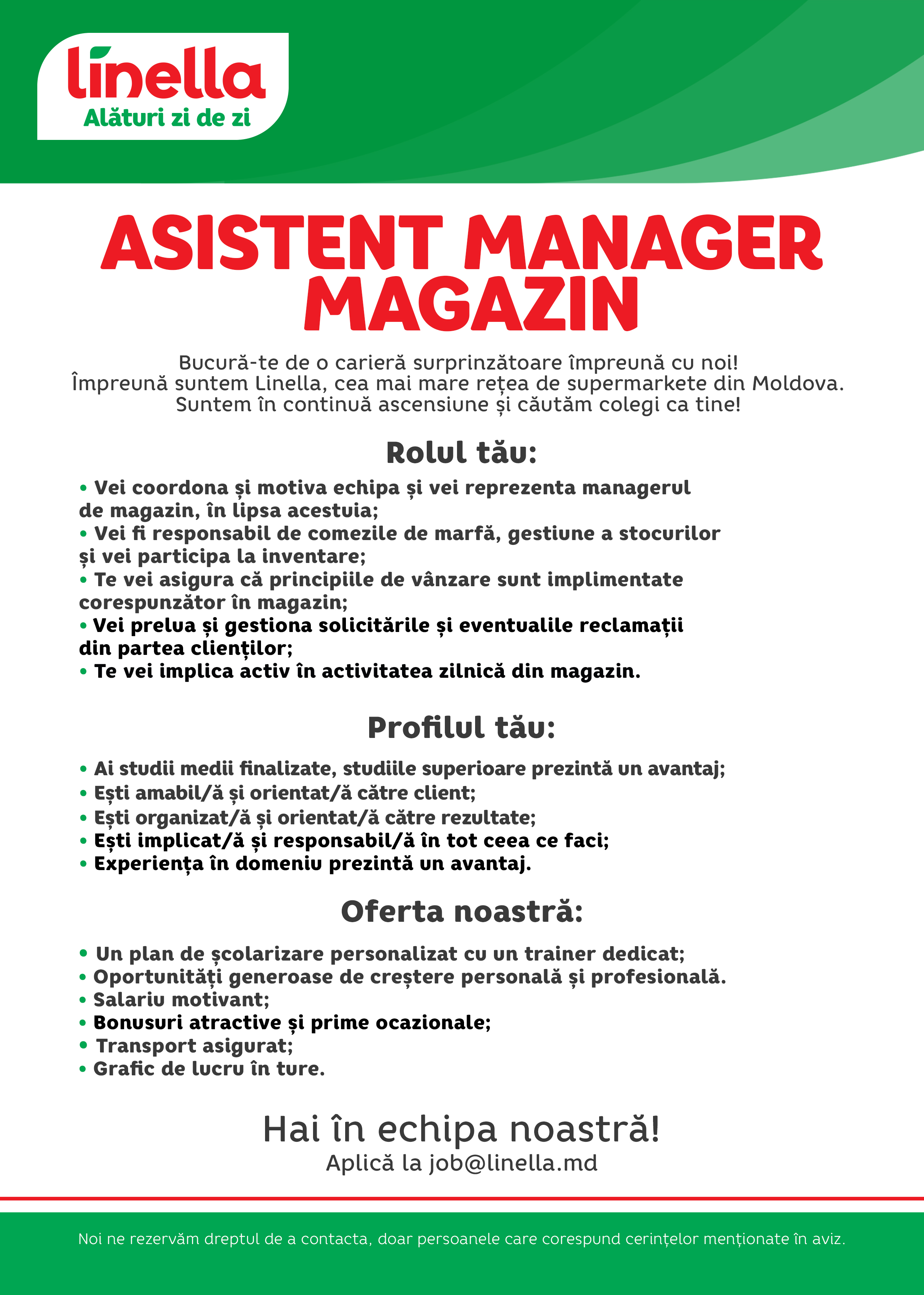 Asistent manager magazin