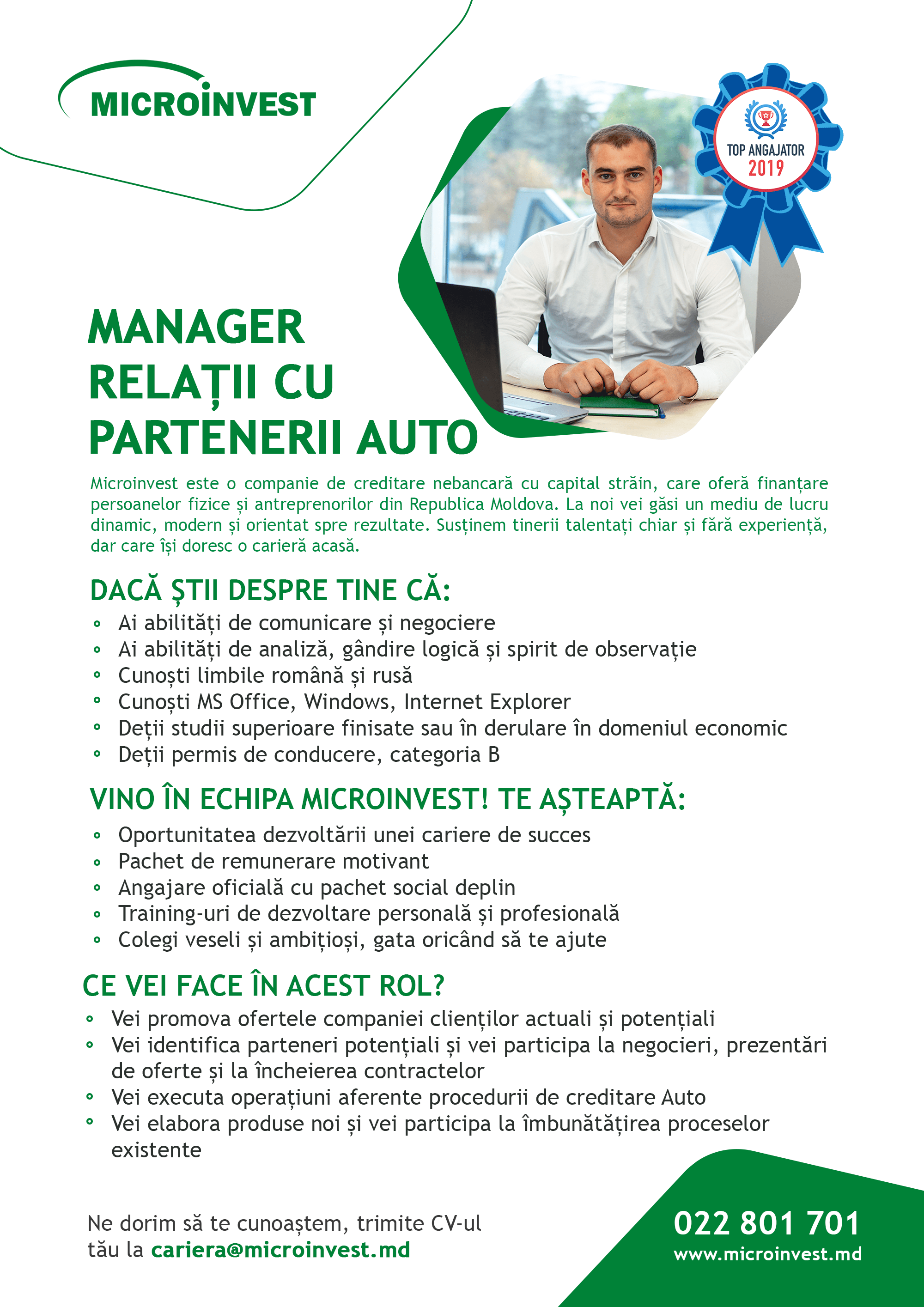 Manager Relatii cu Partenerii Auto