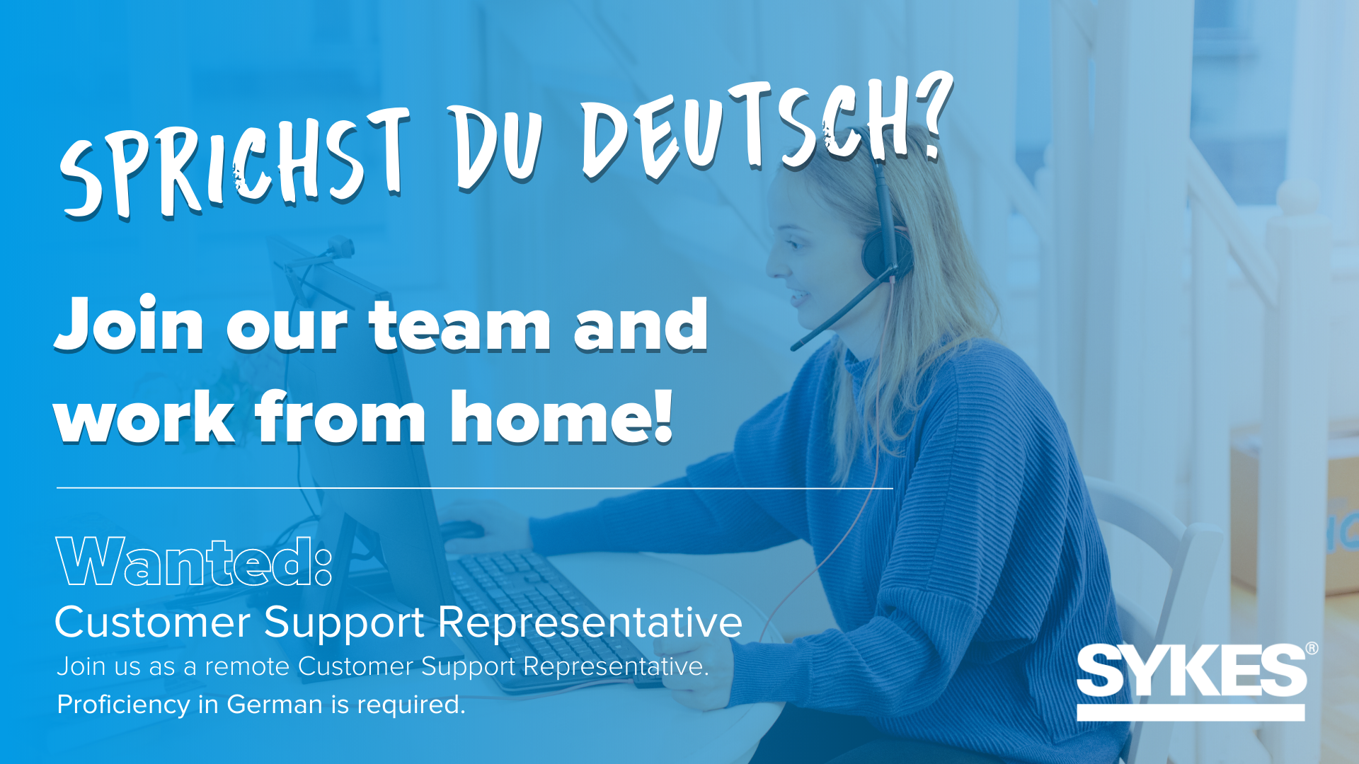 German Speakers - Customer Support [Work at Home]