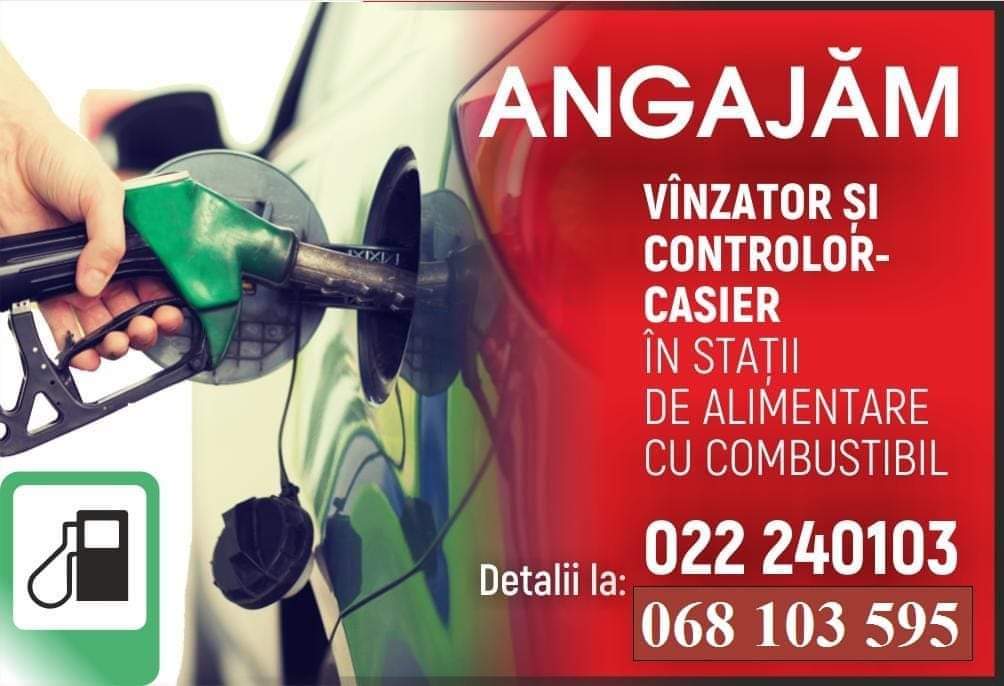 Vînzător/Controlor-casier la stații PECO 